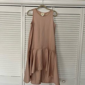 Maeve/Anthropologie Size small Blush pink hi/lo dress